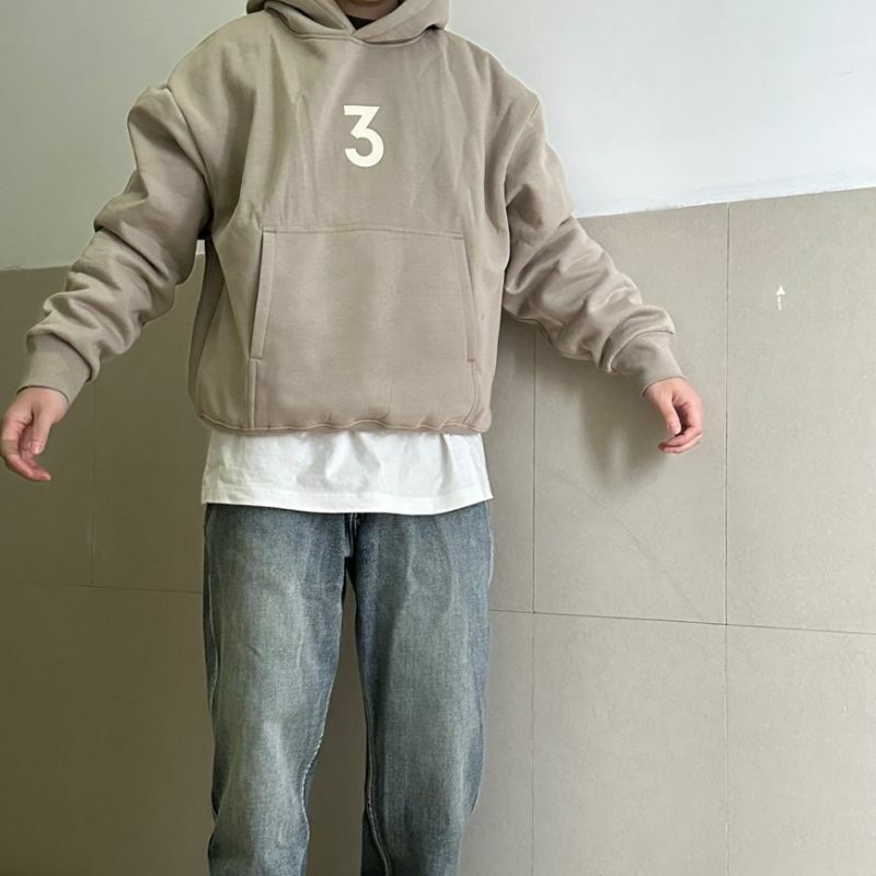 【現貨】三生萬物長袖 三葉草標誌 帽T