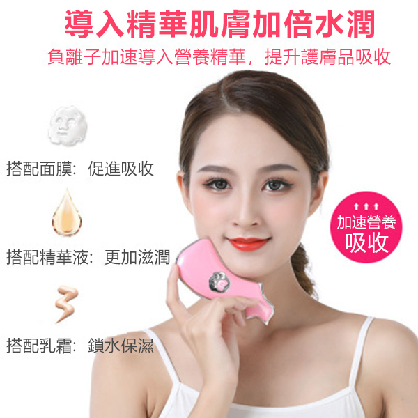 Japan TSK Little Dolphin Electric Constant Temperature Heating Beauty Lifting Microcurrent Face Slimming Device (P2855)
