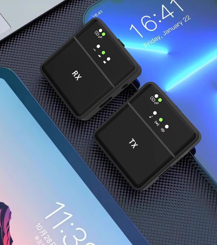 怡順禾無線直播領夾咪 (旗艦版一拖一, 蘋果+Type C, 0.2kg)