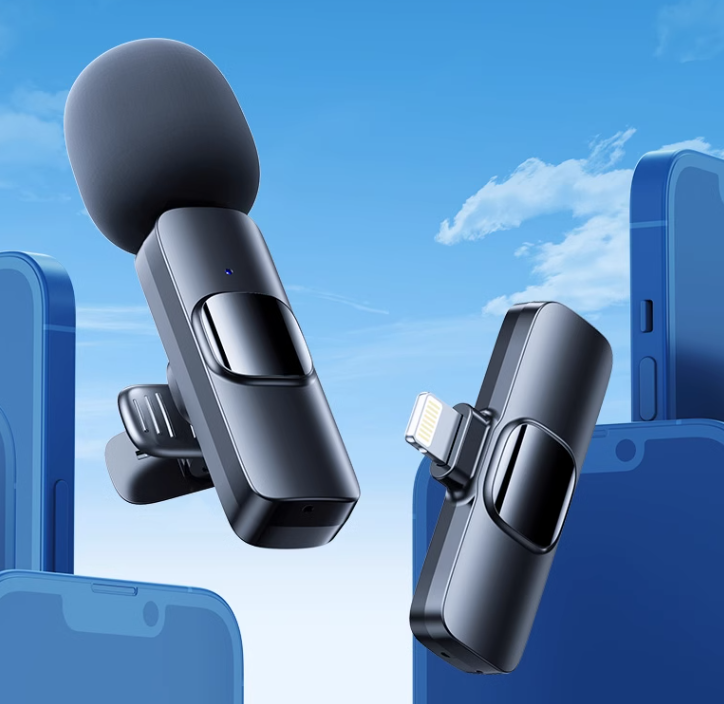 怡順禾無線領夾麥克風 (旗艦版 - DSP降噪 + 超清收音,Type-C,  0.5kg)