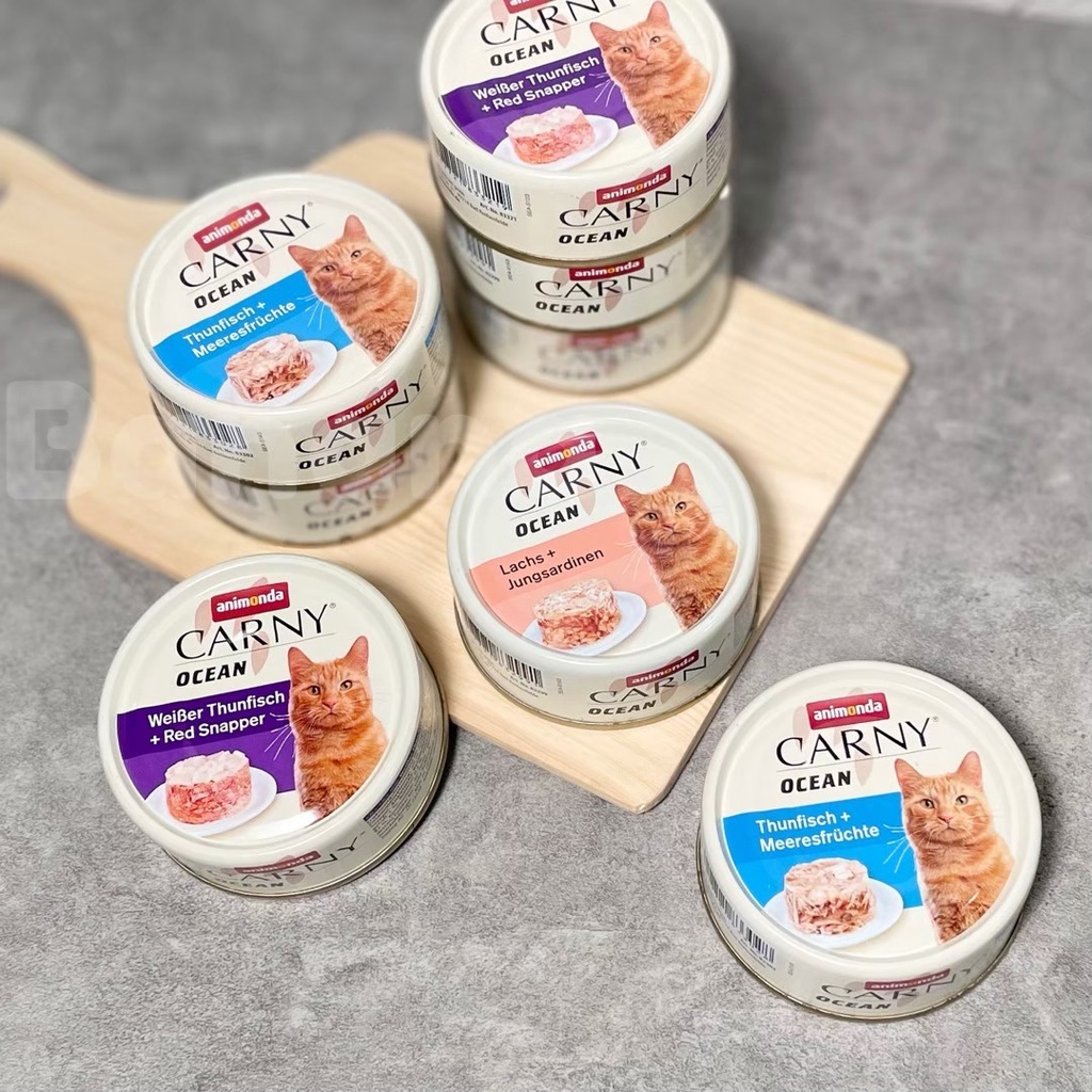 ANIMONDA 阿曼達｜Carny 卡恩 海洋無穀貓罐 80g