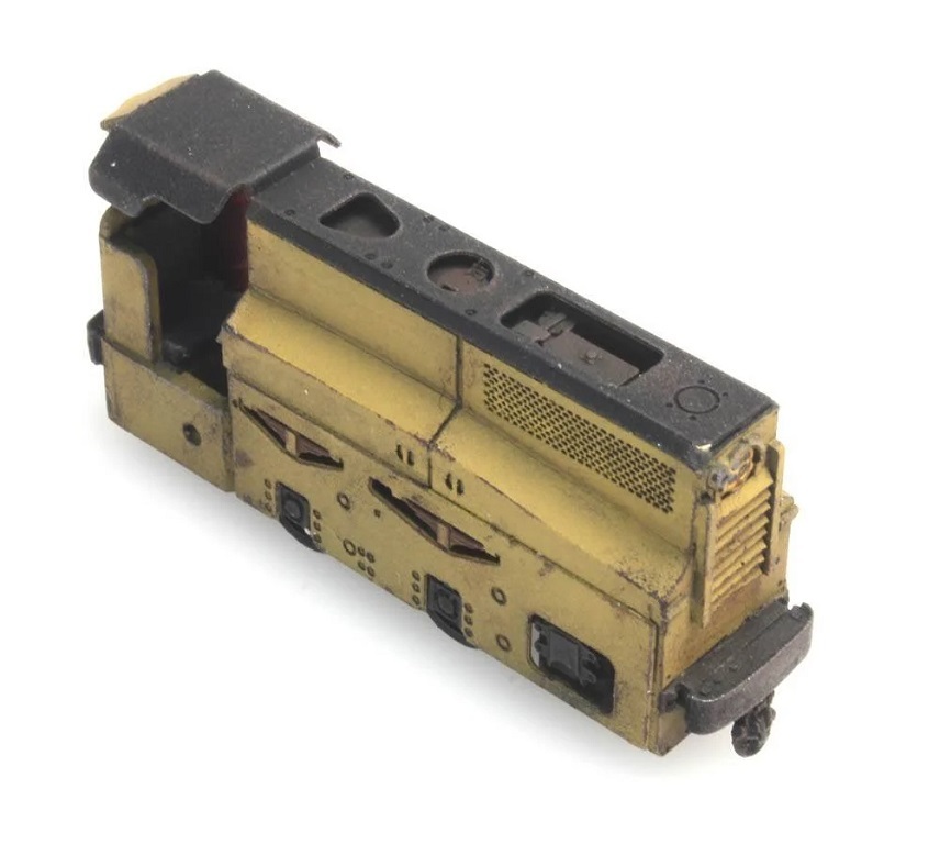 Artitec 387.394 HOf規 Mine railway locomotive Deutz GZ30B 礦用火車.靜態