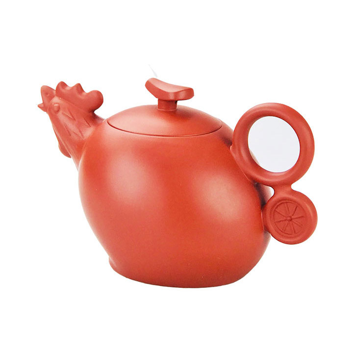 意象十二生肖【奇蹟(雞)壺】 朱砂泥