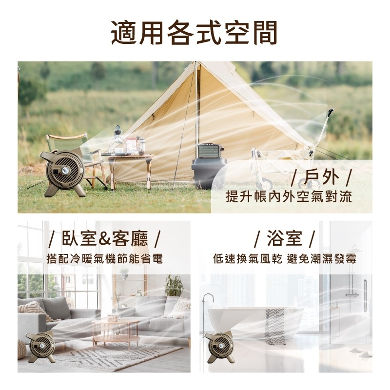 【SANSUI山水】戶外渦輪噴射循環扇