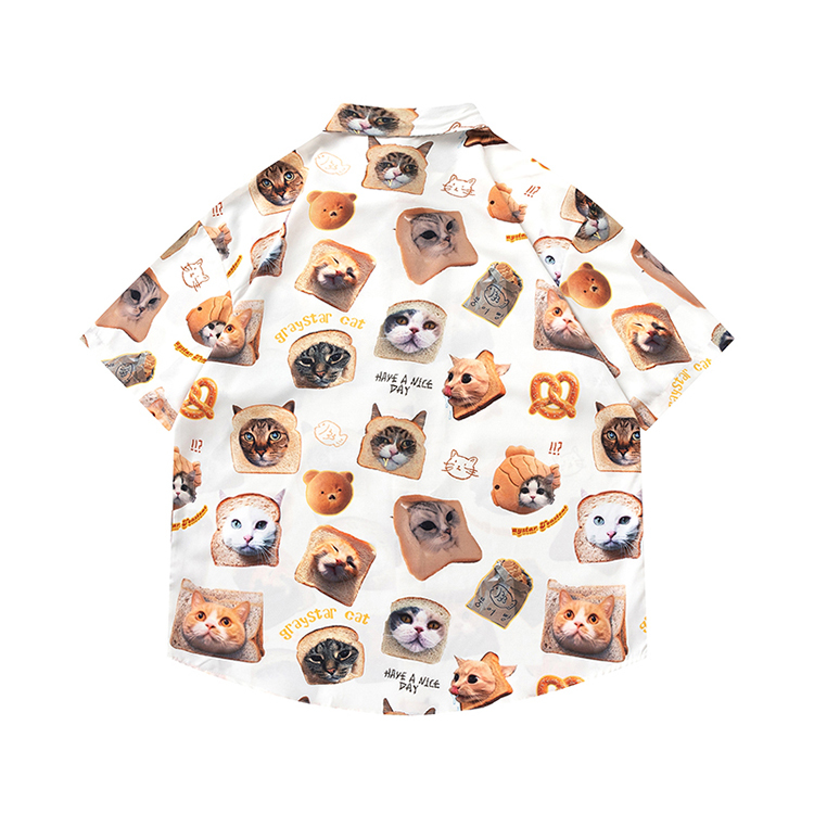 貓貓吐司 哈基咪 花襯衫