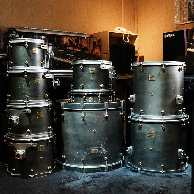 二手 Cadeson 凱德森 custom 9pcs 爵士鼓/套鼓(Tom架需另購)