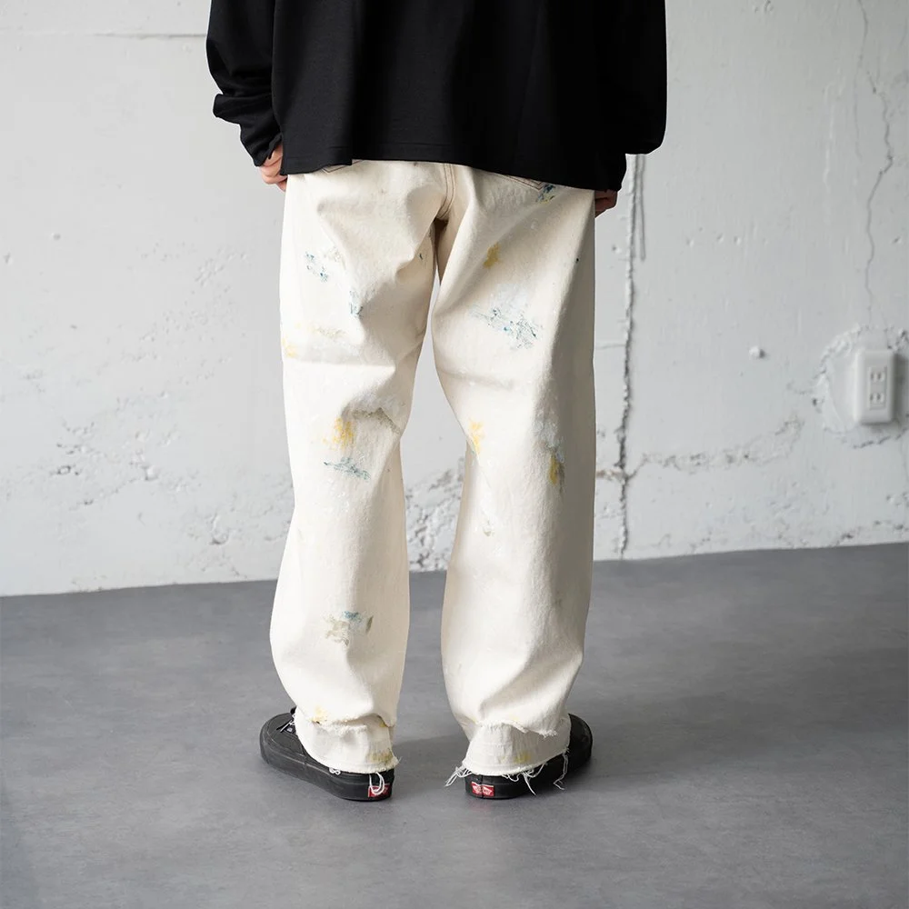 saby KAMATA DENIM TYPE01 -Paint Vintage