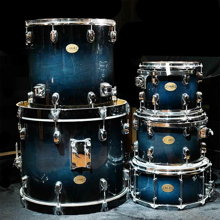 二手 Taye 5pcs 爵士鼓/套鼓 (銅拔架需另購)