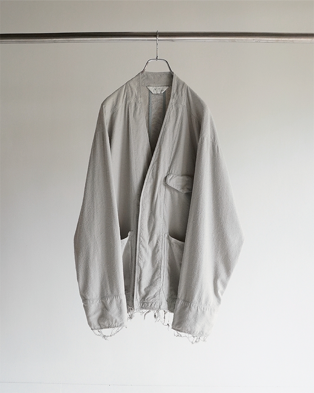 ANCELLM collarless jacket アンセルム ジャケット ANCELLM（アンセルム） 2023AW 23AW PADDED QUILTING COLLARLESS