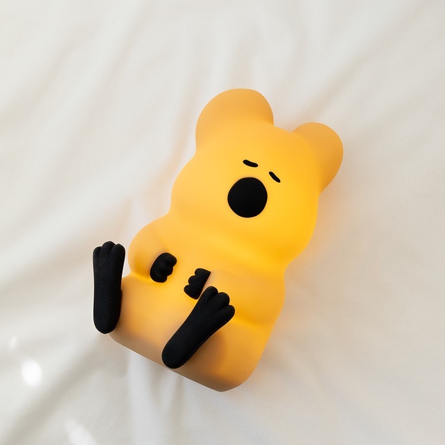 韓國代購｜DINOTAENG 短尾袋鼠家族 TOUCH THE QUOKKA 觸控 小夜燈 USB充電