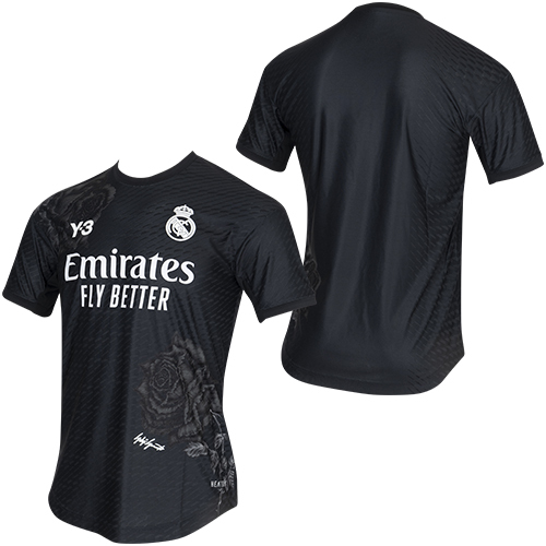 2023 Real Madrid x Y3 Authentic 4th Away Black GK Shirt