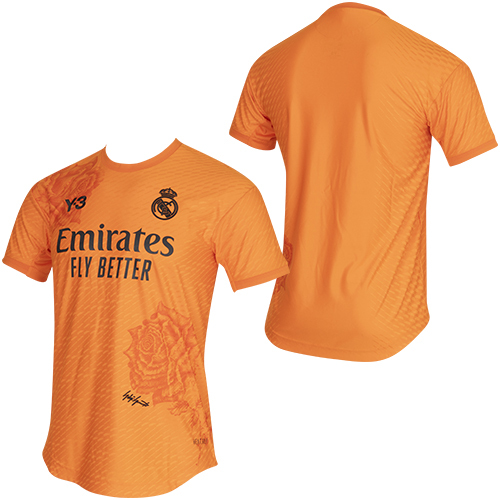 2023 Real Madrid x Y3 Authentic 4th Away Orange GK Shirt