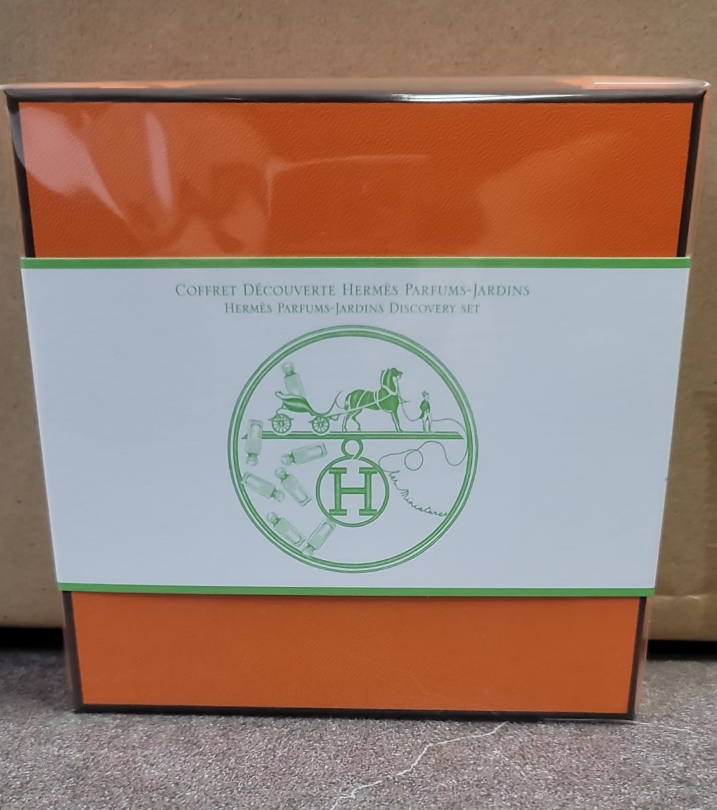 cc9940 Hermes Jardins Discovery Set EDT 7.5ml*4 (La Lagune/Cythere/Monsieur Li/Sur Le Nil) (2023 New)