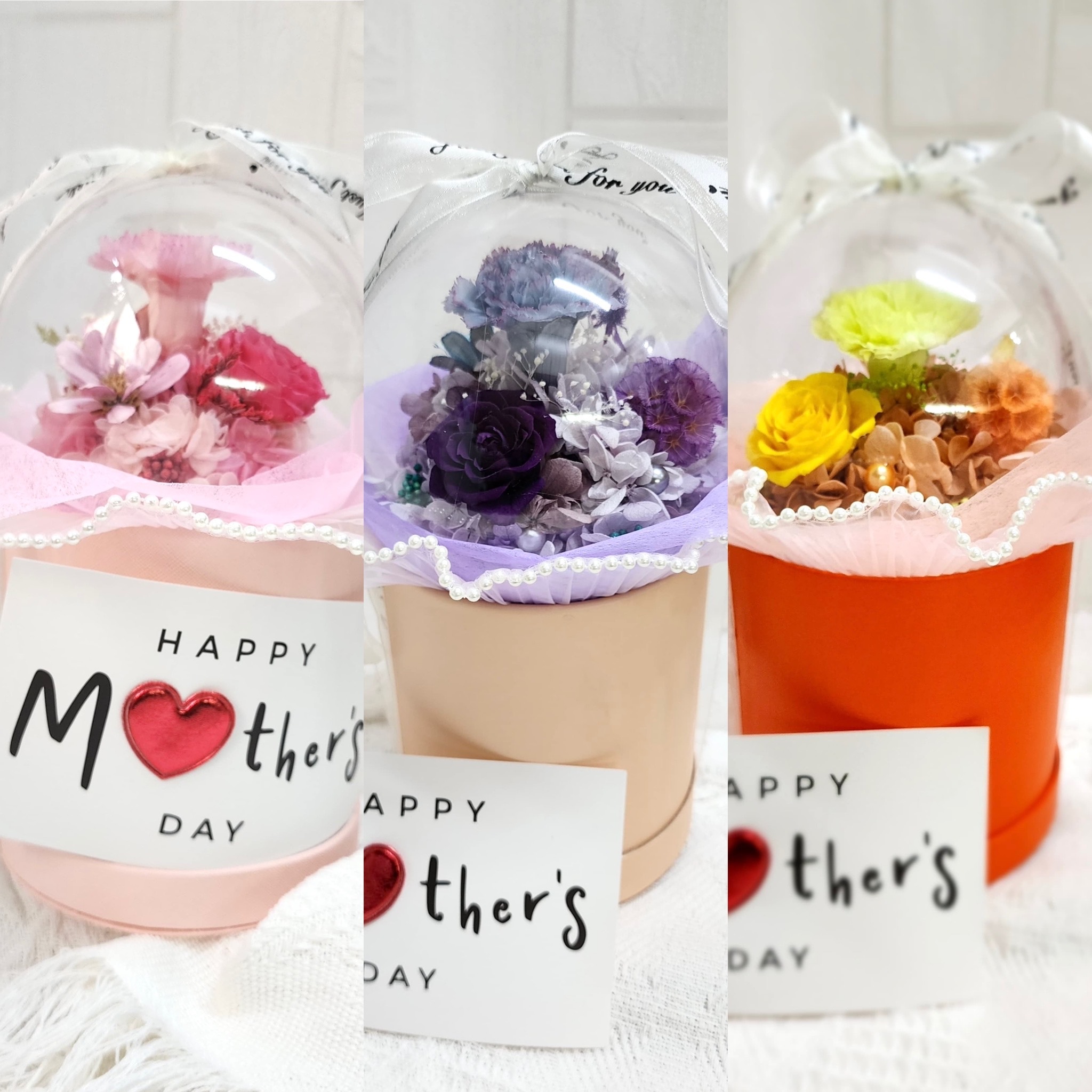 母親節圓形花筒 (MP03)