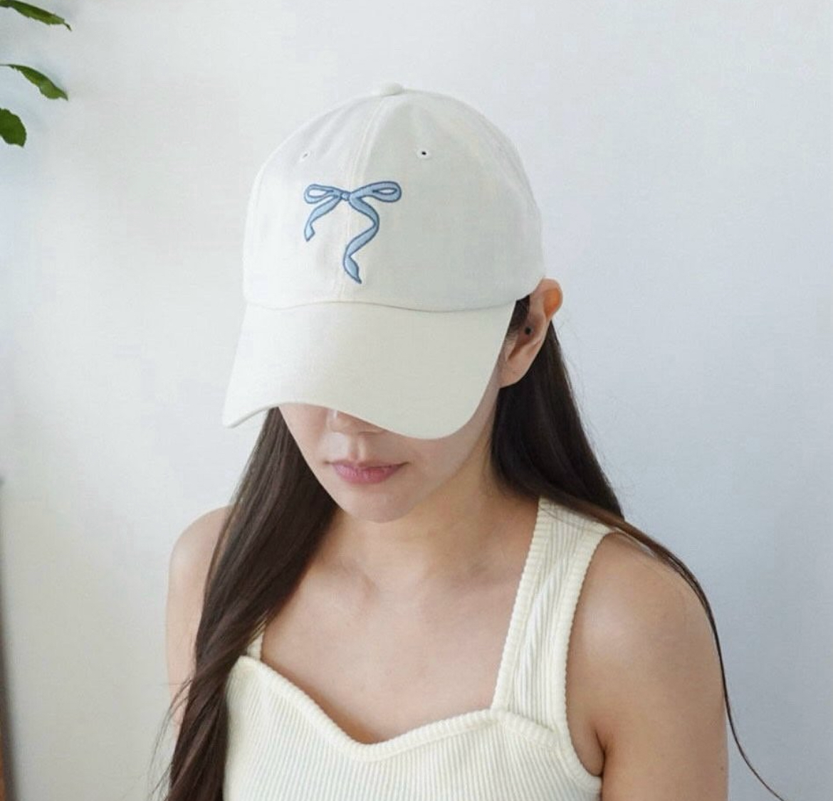 KR LINED RIBBON CAP (4 COLORS)