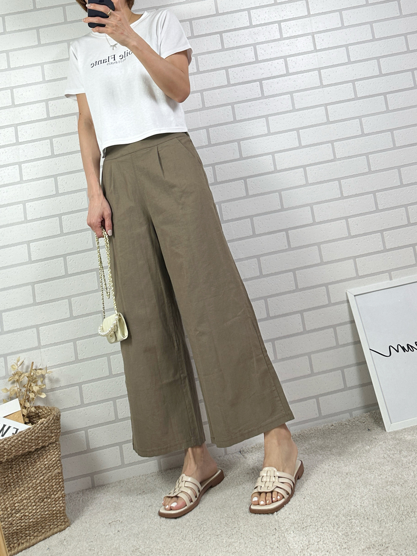 好精神夏日棉麻寬褲 ⚡️ 搶手貨⚡️