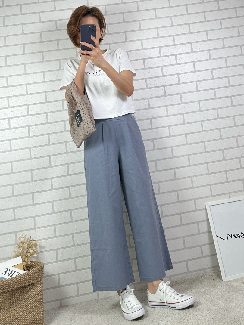 好精神夏日棉麻寬褲 ⚡️ 搶手貨⚡️