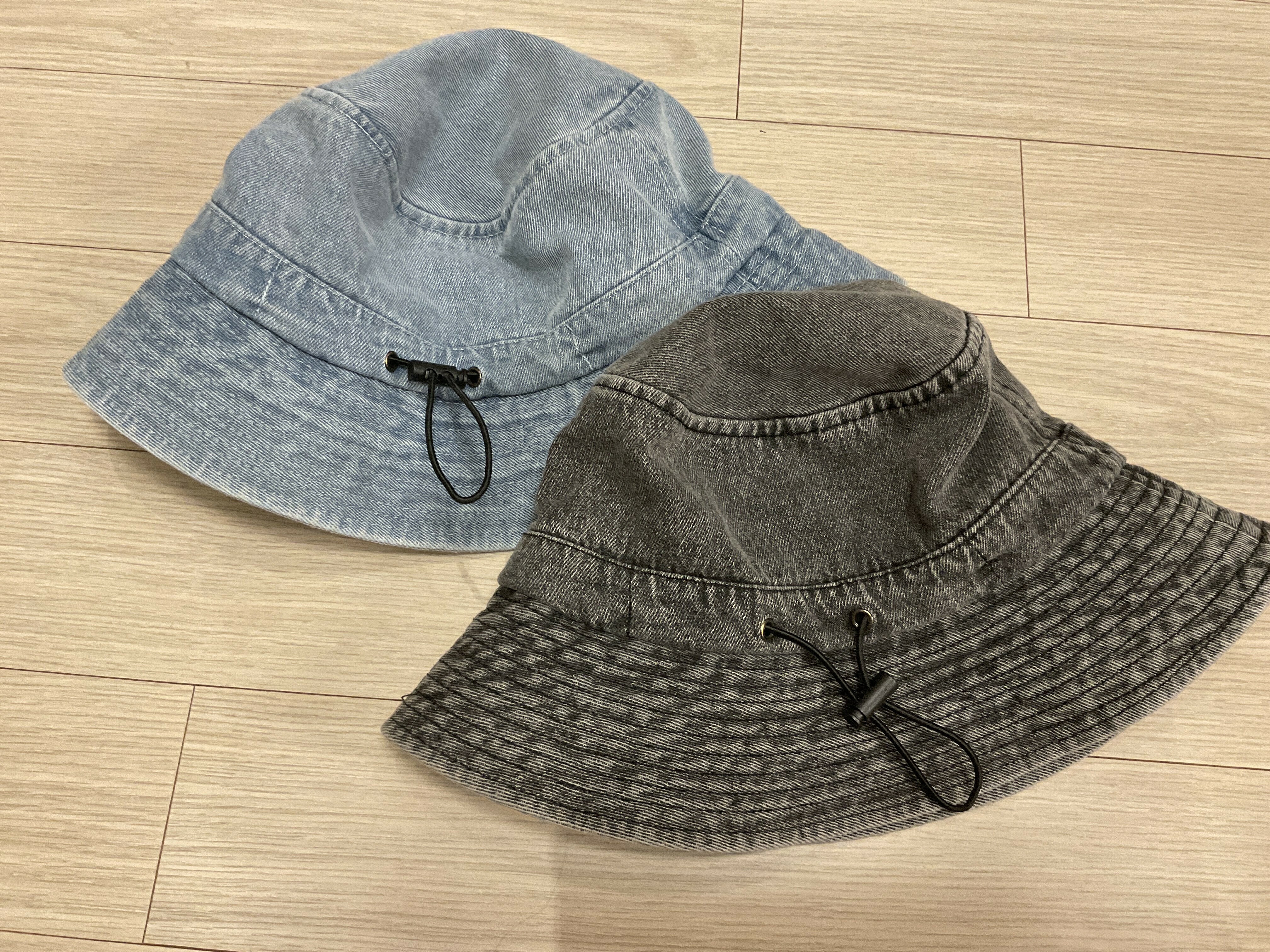 G05水洗牛仔漁夫帽(墨)