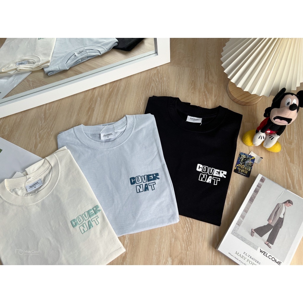 Covernat 簍空字母短T