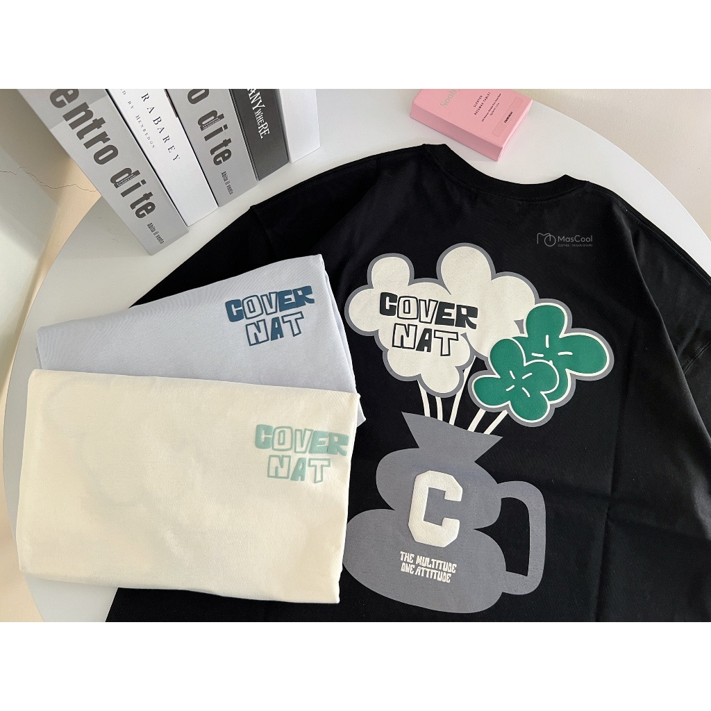 Covernat 簍空字母短T