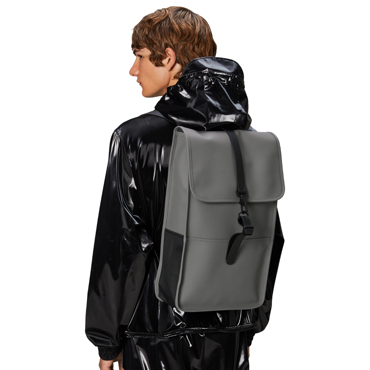 Rains Backpack 經典防水雙肩背長型背包