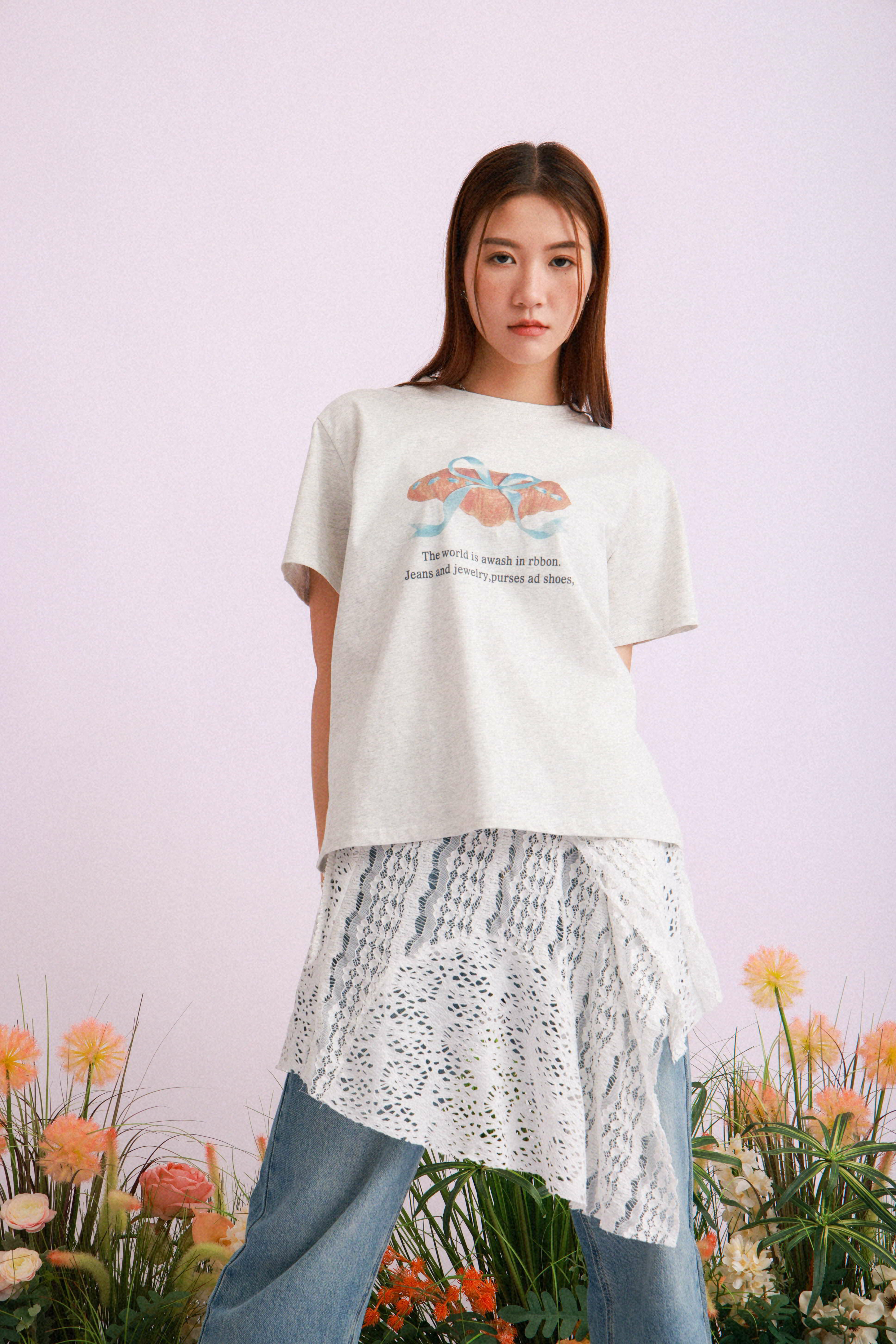 通花拼布圍裙 (*現貨款式）