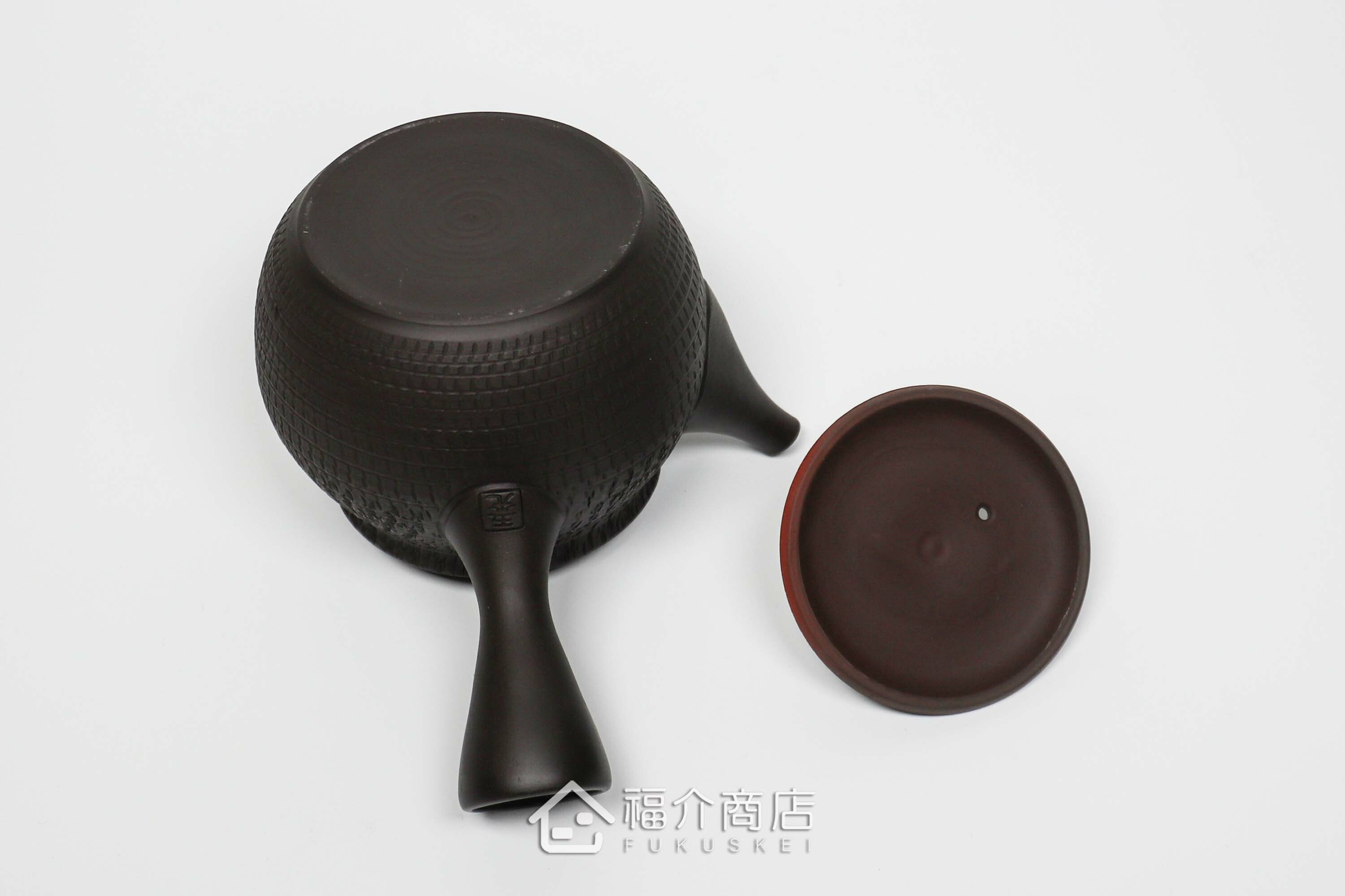 泡茶用的190ml梅花造型陶壺