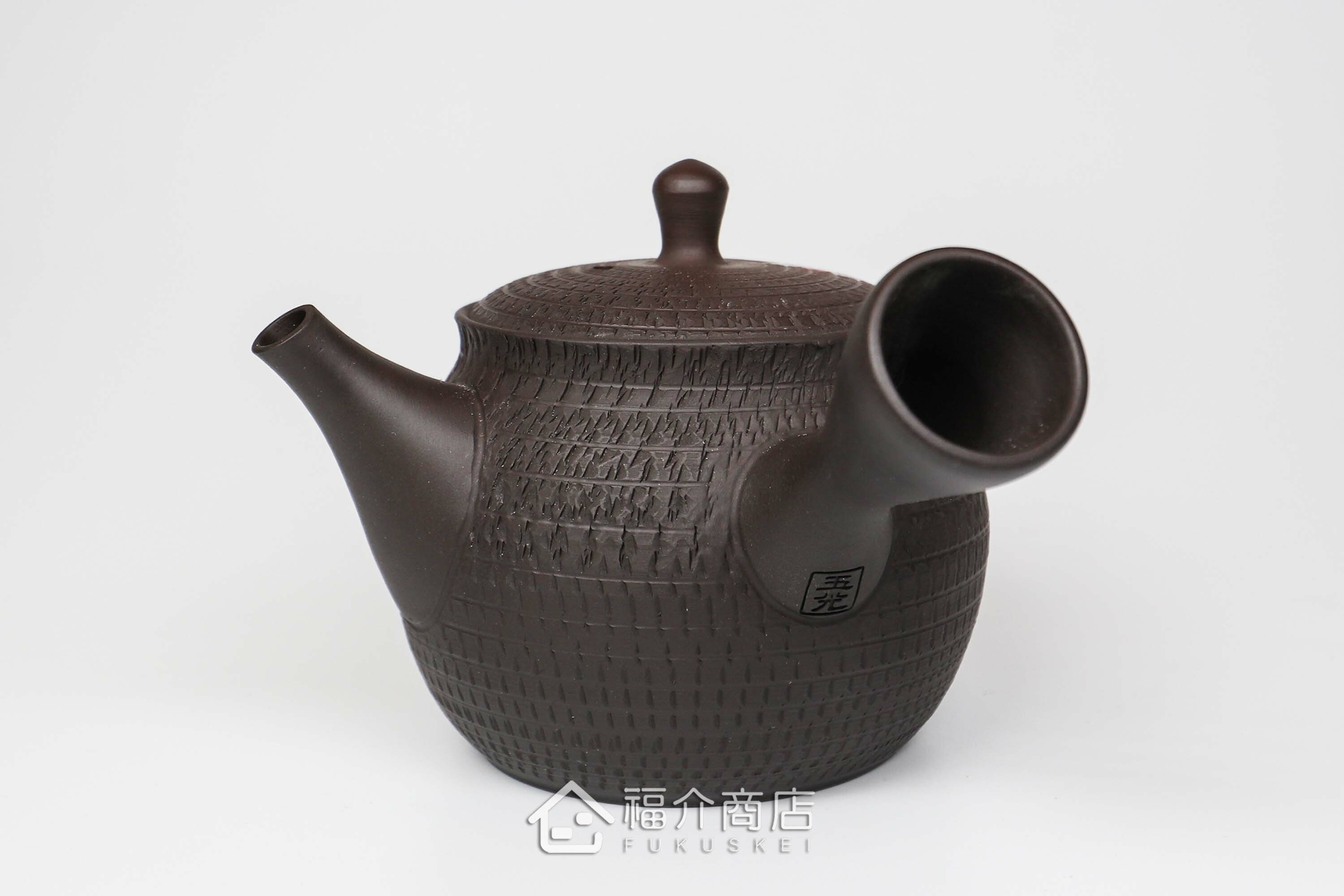 泡茶用的190ml梅花造型陶壺