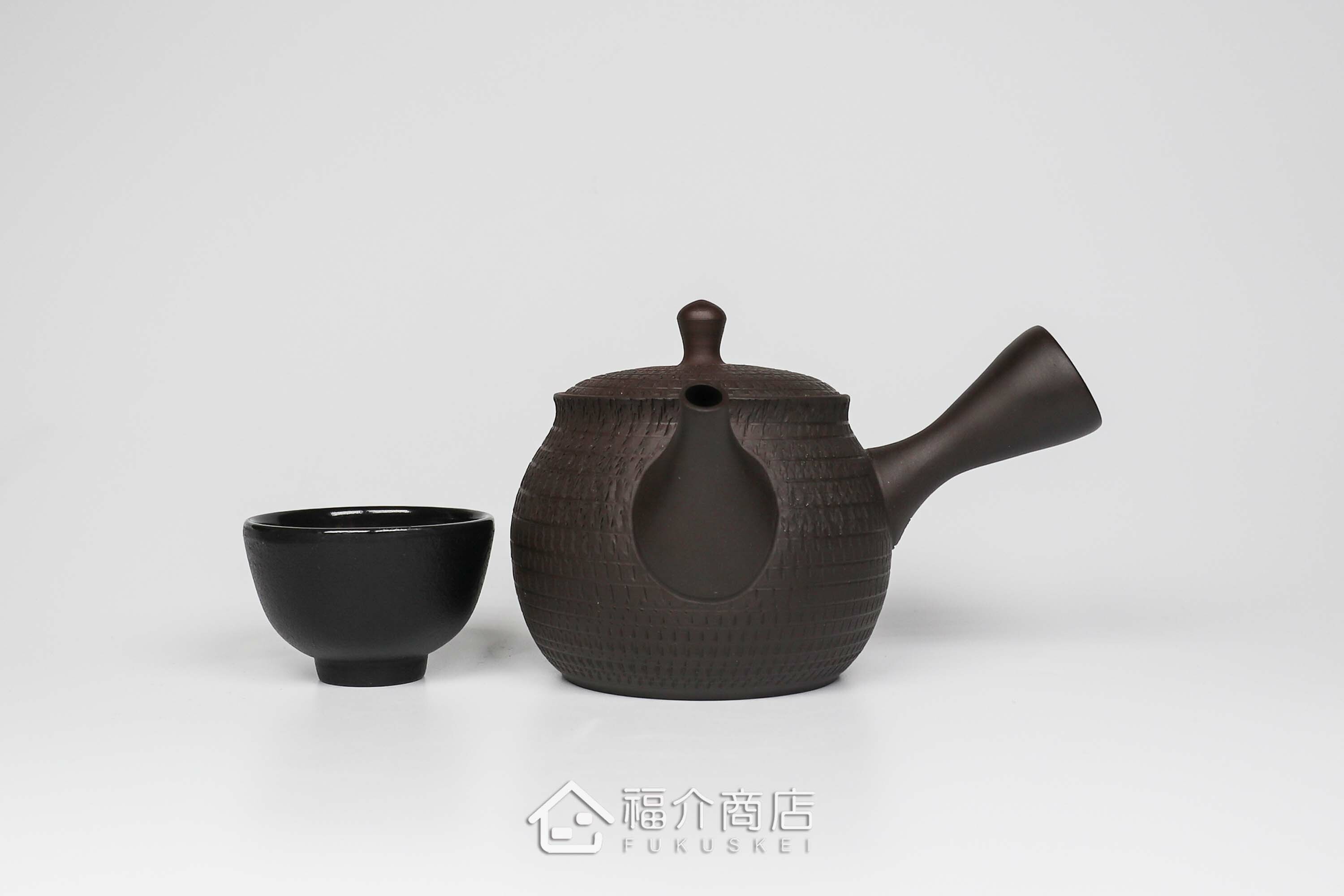 泡茶用的190ml梅花造型陶壺