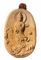 鑑寶真藏｜ 惠安老料鱉魚觀音轉經輪佛牌