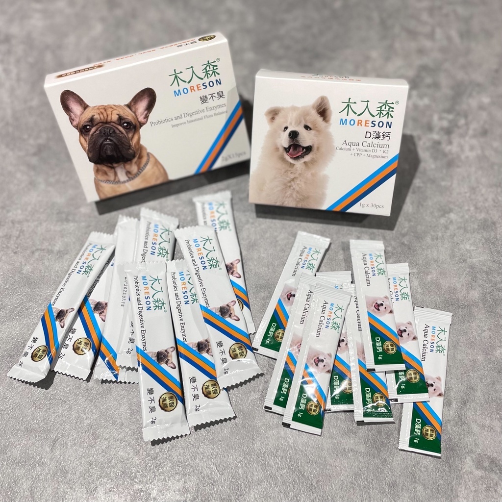 Moreson 木入森｜狗狗專用保健品 (單條體驗包)