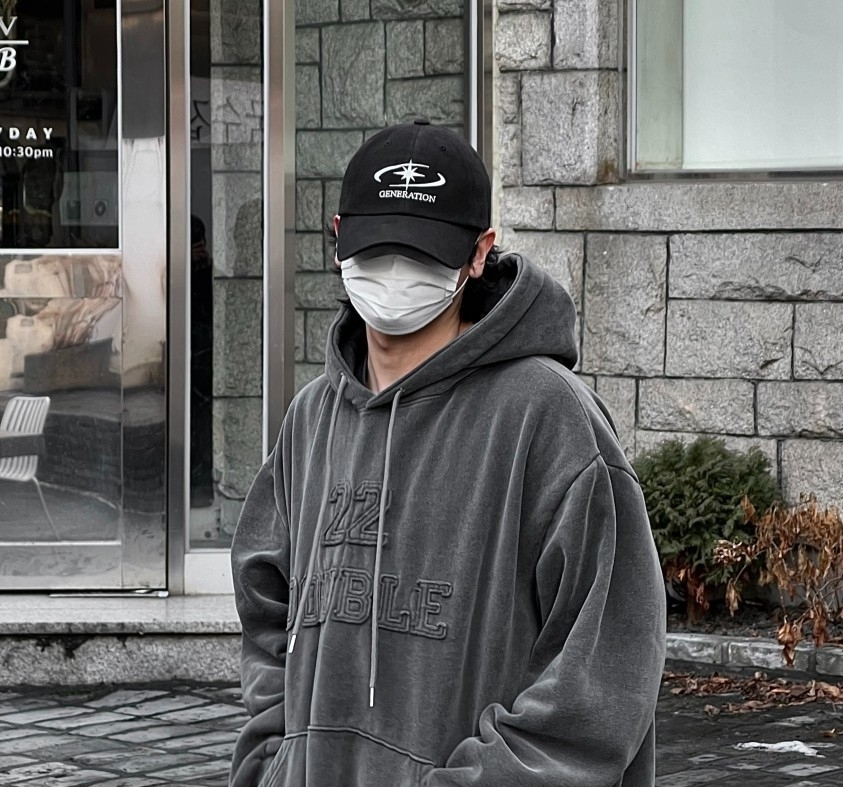 韓國 GENERATION 休閒 街頭 刺繡 棒球帽