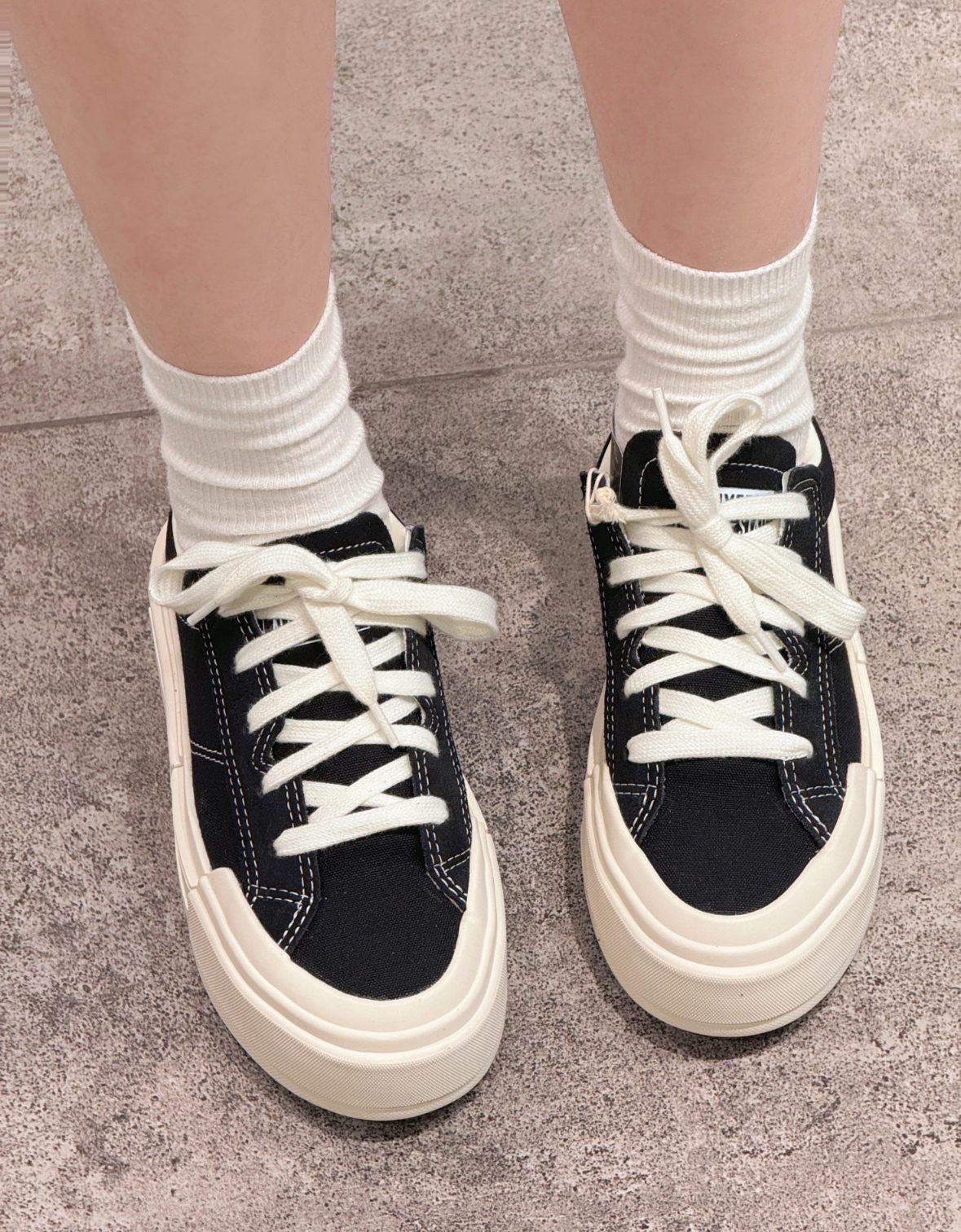 Converse All Star Cruise UU鞋 黑色 低筒 厚底 增高 解構 男女鞋 A08789C/預購