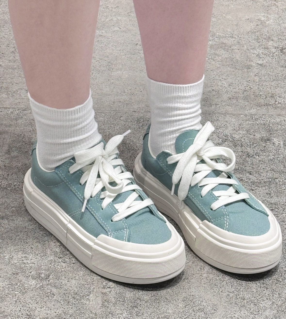 Converse All Star Cruise UU鞋 莫蘭迪綠 低筒 厚底 增高 解構 男女鞋 A09842C/預購