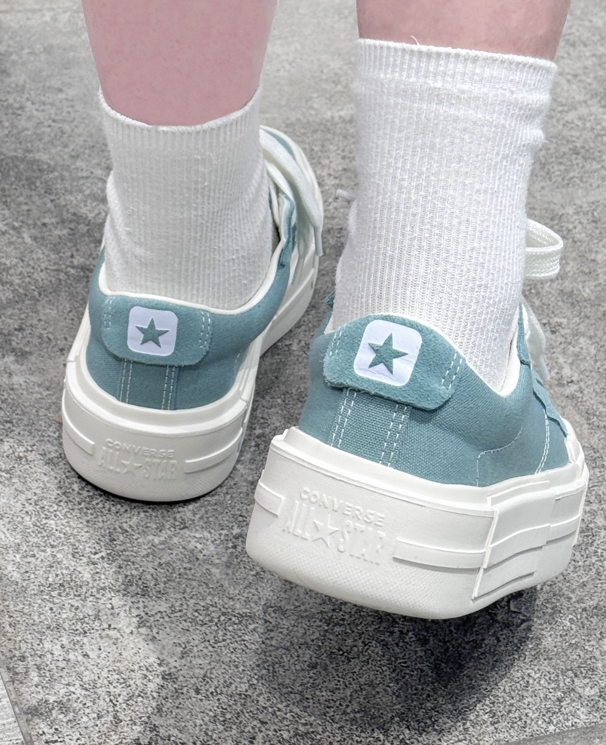 Converse All Star Cruise UU鞋 莫蘭迪綠 低筒 厚底 增高 解構 男女鞋 A09842C/預購