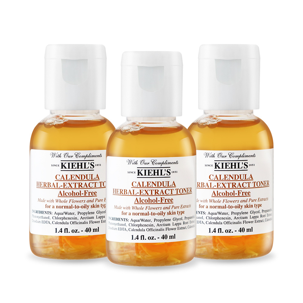 KIEHL'S 契爾氏 金盞花植物精華化妝水(40ml)X3