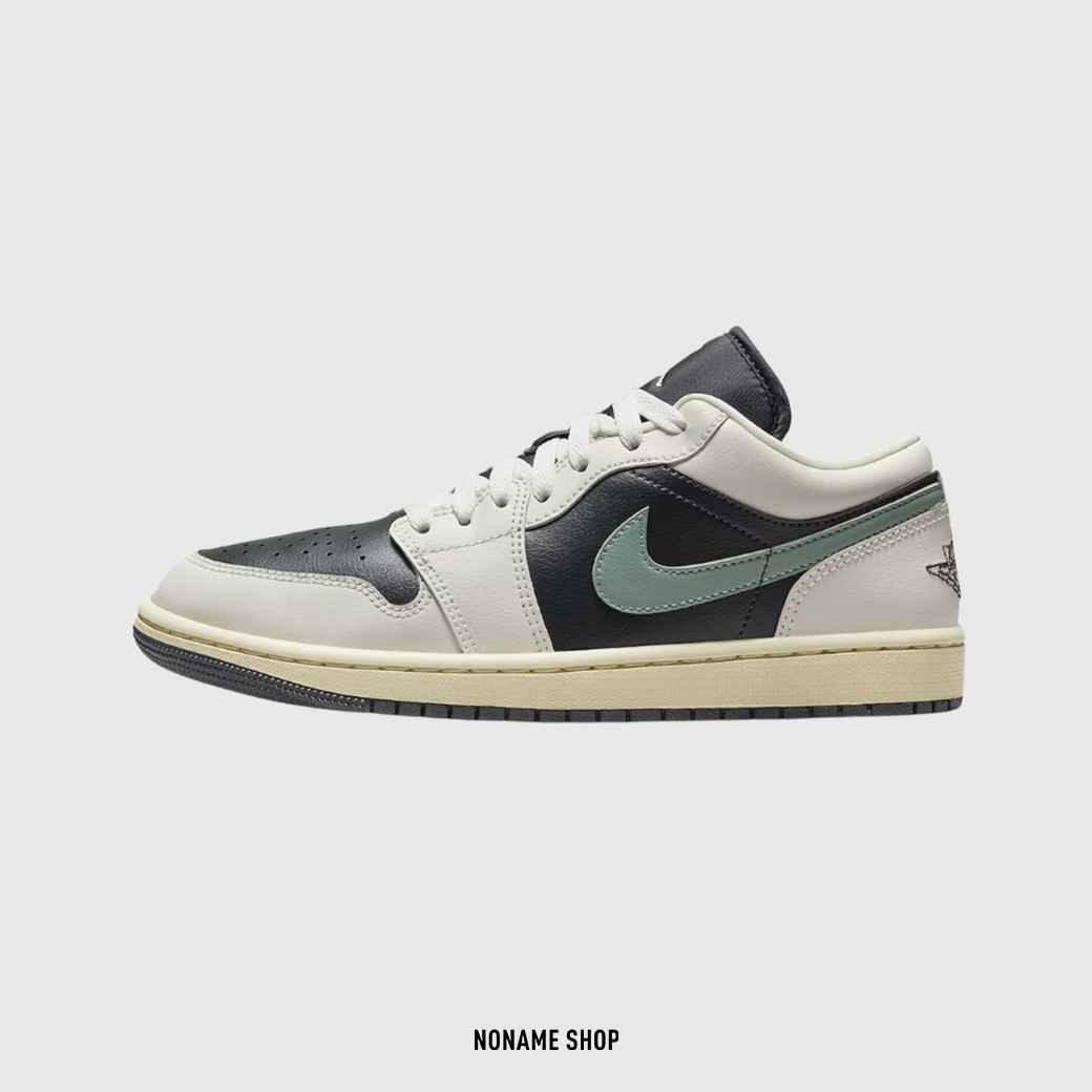 NIKE AIR JORDAN 1 AJ1 小倒勾 低筒 煙燻翡翠綠 (女款)