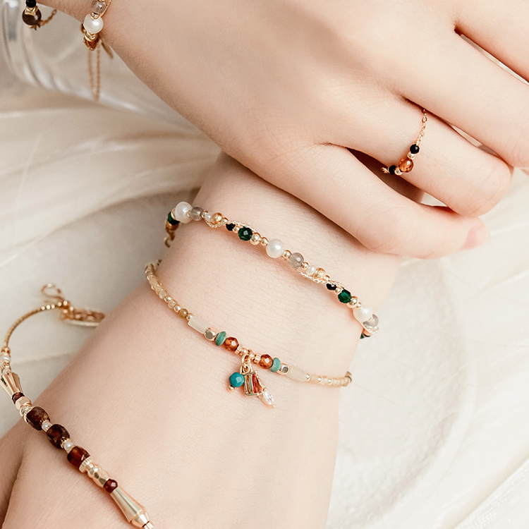 蒲公英記憶 – 祖母綠 – 手鍊