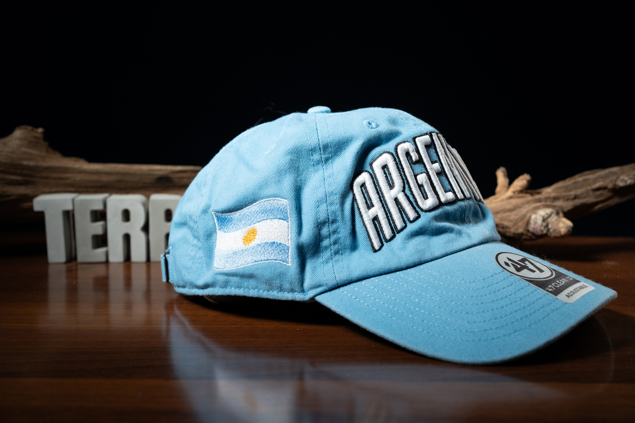 FIFA帽子 Team Argentina 阿根廷 國家隊 國旗章 水藍 老帽 ’47 Brand 可調式 全新