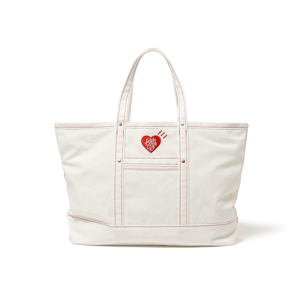 [快閃預購] HUMAN MADE x Girls Don't Cry GDC TOTE BAG LARGE Verdy 聯名 大容量托特包