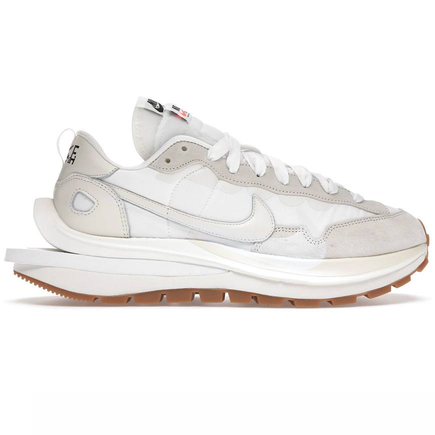 二手商品【US6=24CM】SACAI X NIKE VAPORWAFFLE 白奶油 解構 休閒鞋 休閒鞋【DD1875-100】