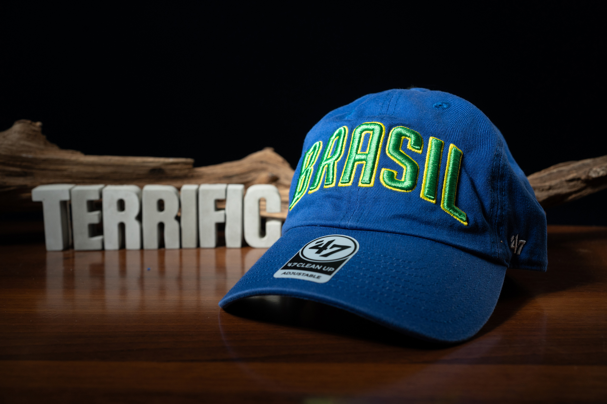 FIFA帽子 Team Barsil 巴西 國家隊 國旗 藍 老帽 ’47 Brand 可調式 全新