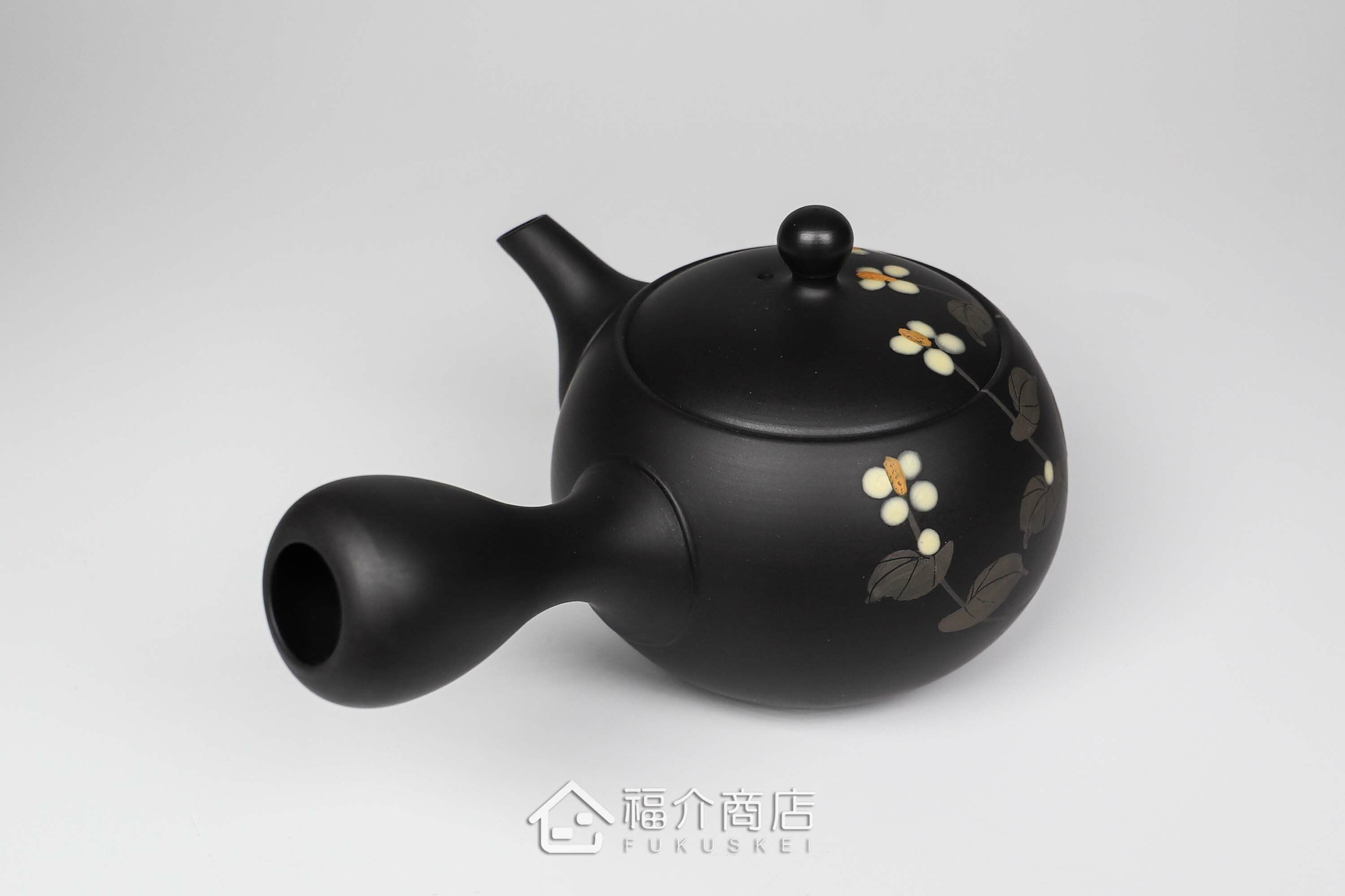 泡茶用的日本陶瓷茶壺