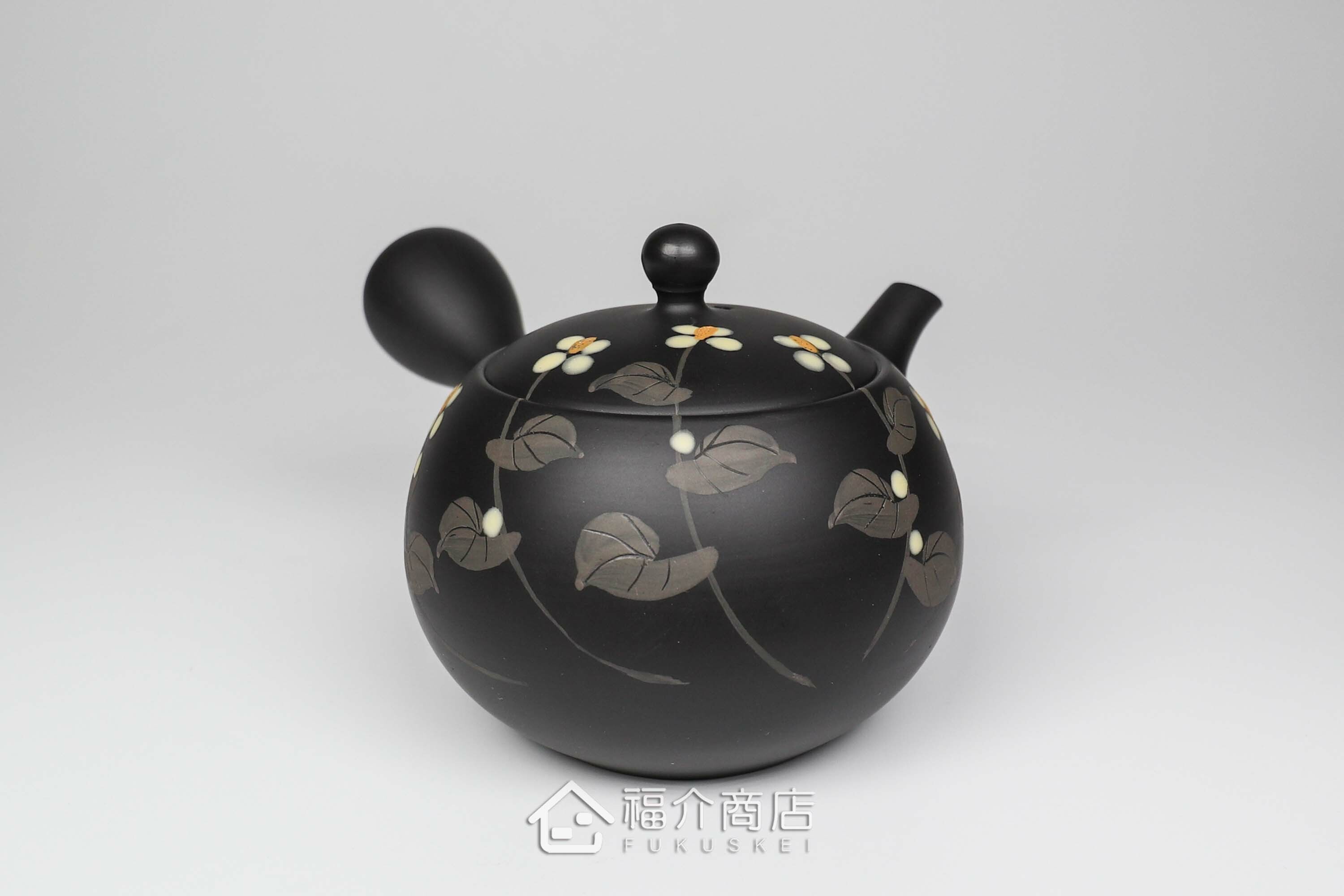 泡茶用的日本陶瓷茶壺