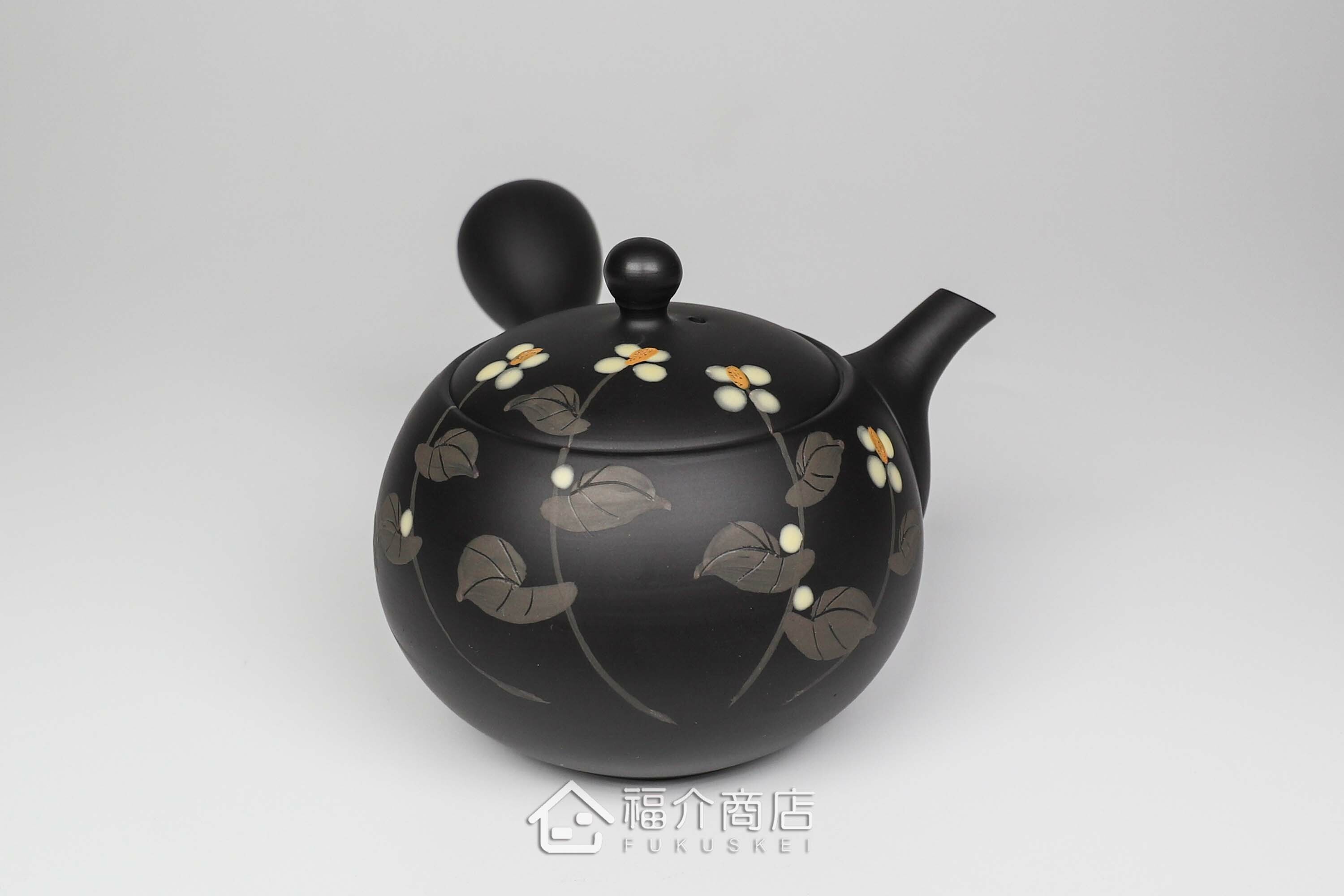 泡茶用的日本陶瓷茶壺