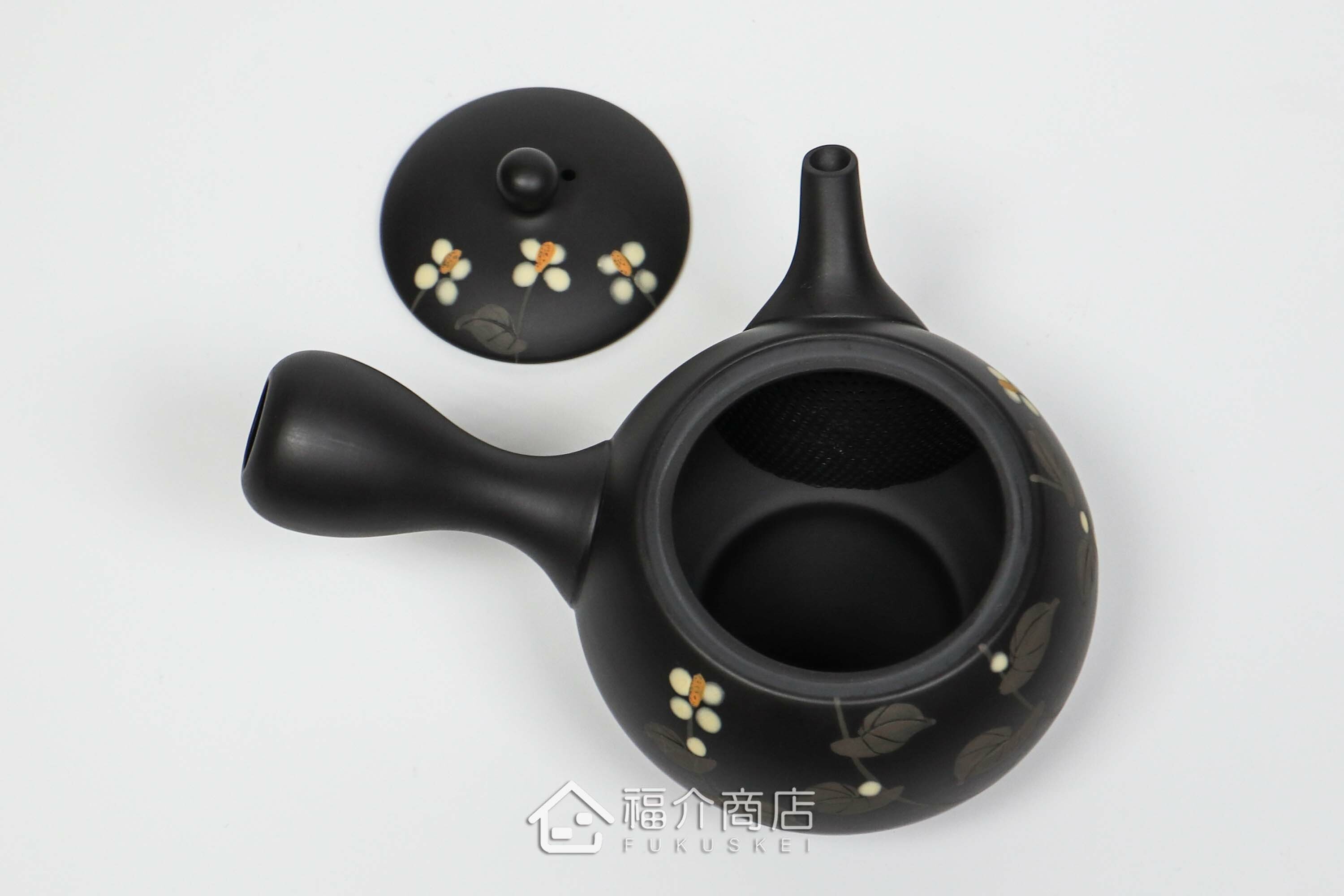 泡茶用的日本陶瓷茶壺