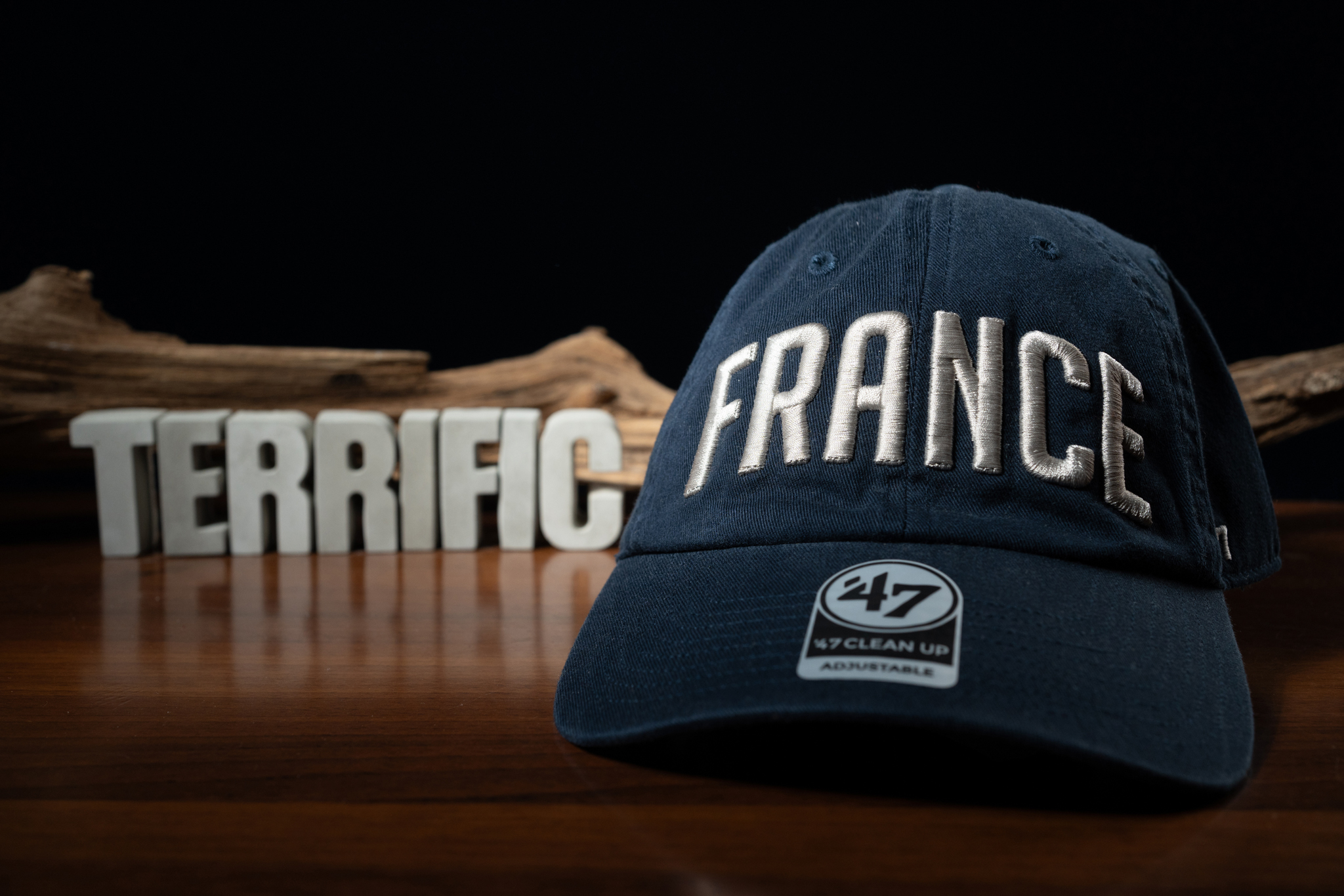 FIFA帽子 Team France 法國 國家隊 國旗 深藍 老帽 ’47 Brand 可調式 全新