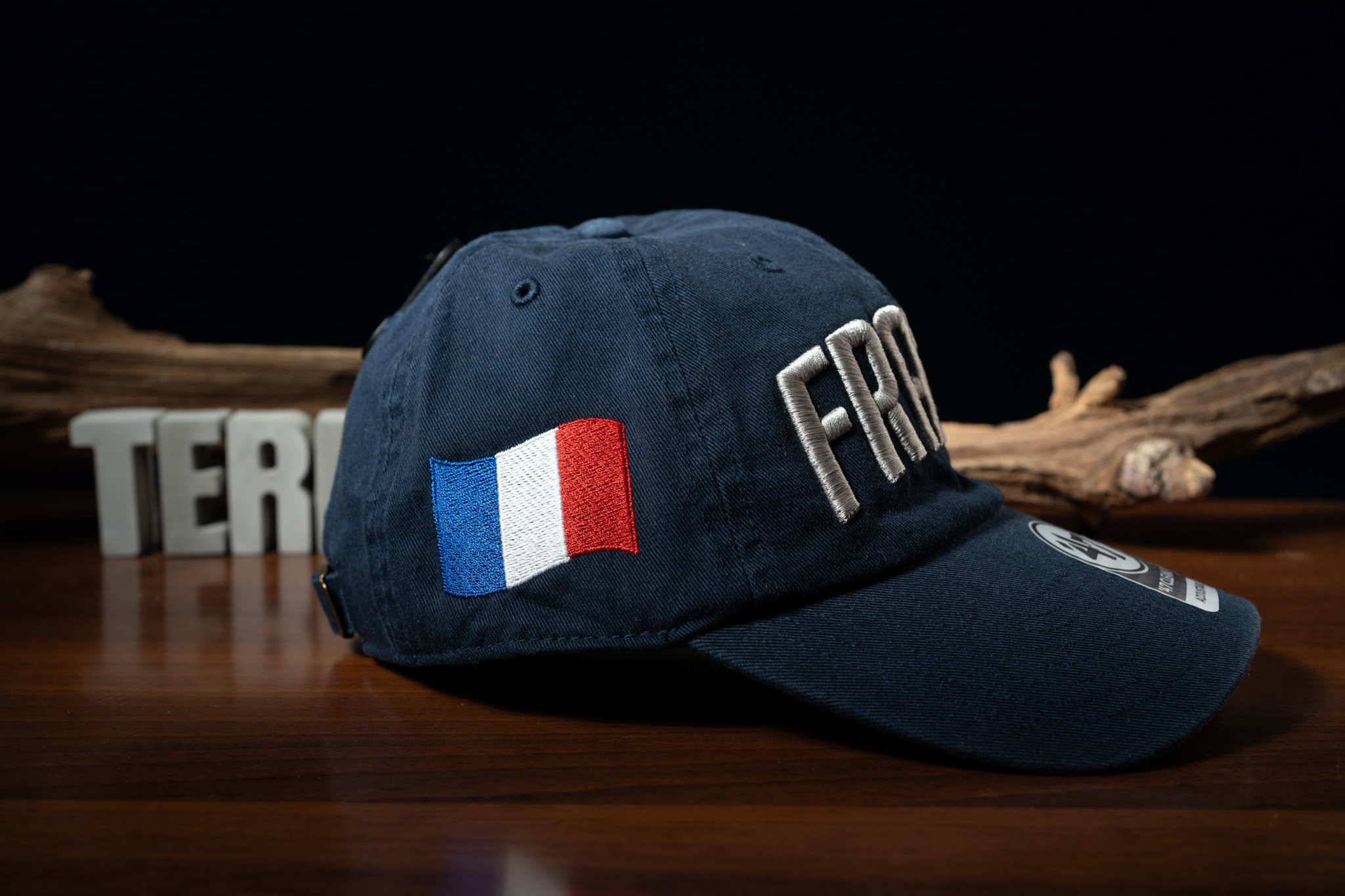 FIFA帽子 Team France 法國 國家隊 國旗 深藍 老帽 ’47 Brand 可調式 全新