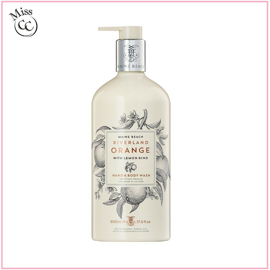 MAINE BEACH - 河地橙檸檬果皮手部及身體沐浴露500ml