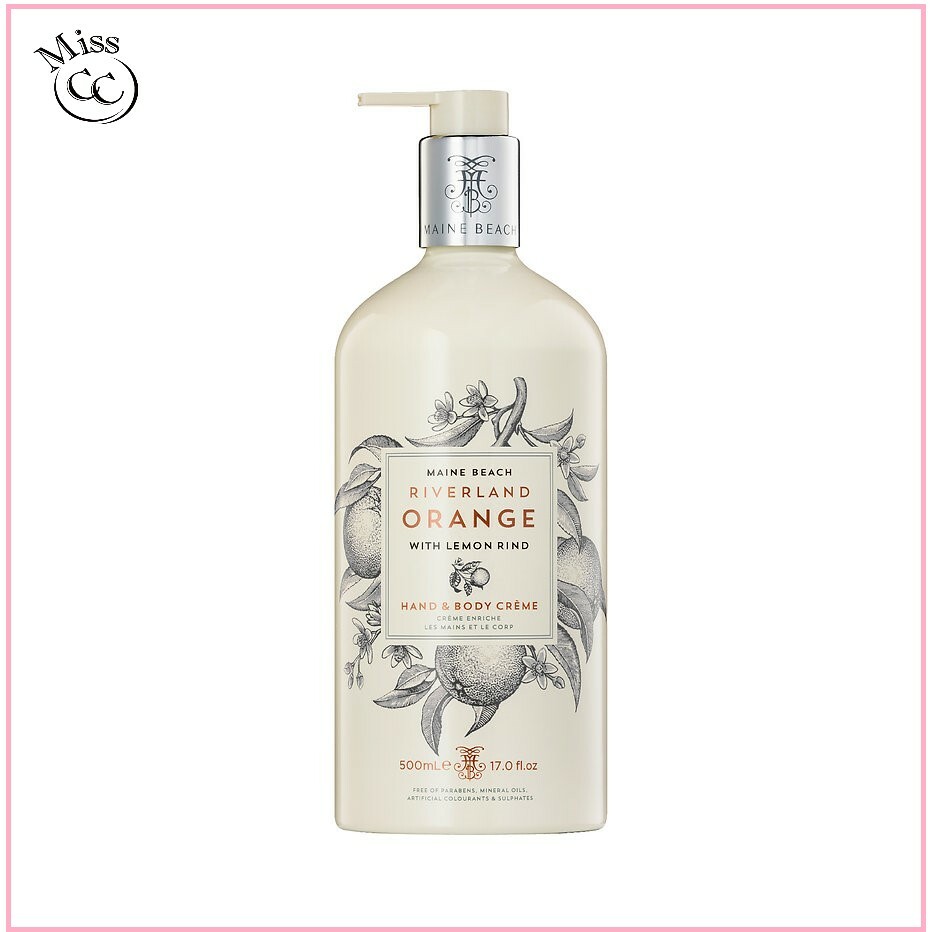 MAINE BEACH - 河地橙檸檬果皮手部及身體乳霜500ml